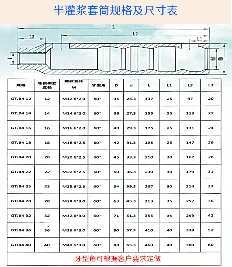 全灌浆套筒